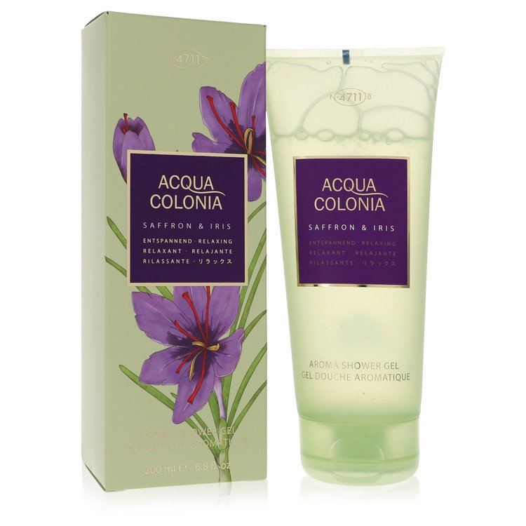 4711 Acqua Colonia Saffron & Iris Shower Gel 6.8 oz