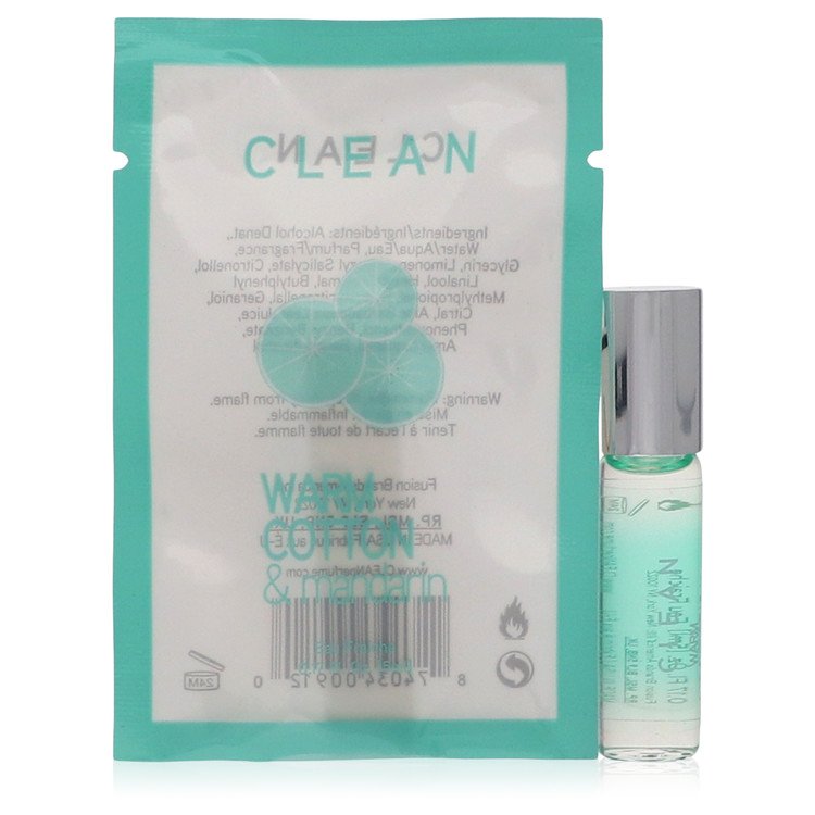 Clean Warm Cotton & Mandarine 0.17 oz Mini Eau Fraiche