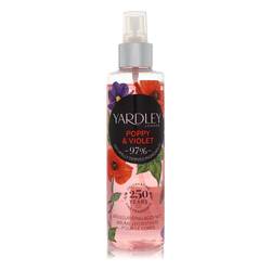 Yardley London Poppy & Violet Body Mist – 6.8 oz