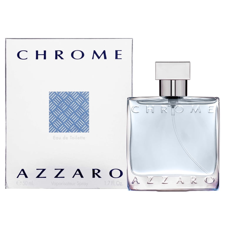 Azzaro Chrome 1.7 oz Eau de Toilette bottle and box