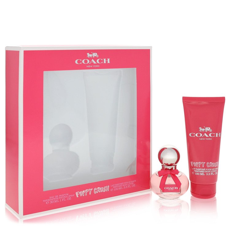 Coach Poppy Crush Gift Set - 1 oz Eau de Parfum Spray and 3.3 oz Body Lotion