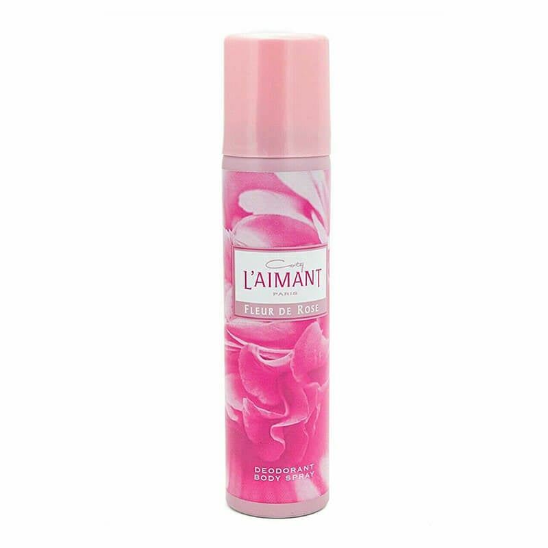 Coty L'Aimant Fleur Rose Deodorant Spray 2.5 oz