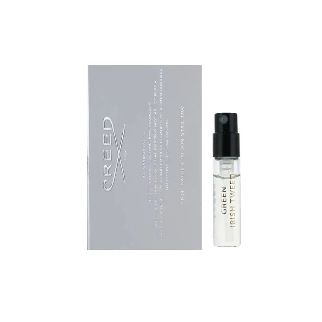 Creed Green Irish Tweed fragrance sample vial