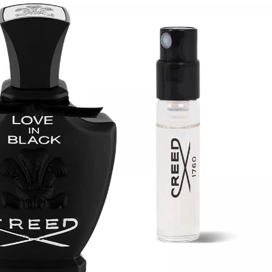 Creed Love In Black official fragrance sample vial