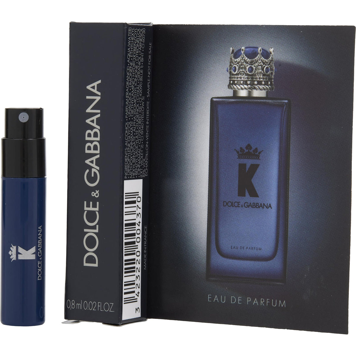 Dolce & Gabbana K 0.02 oz Eau de Parfum sample