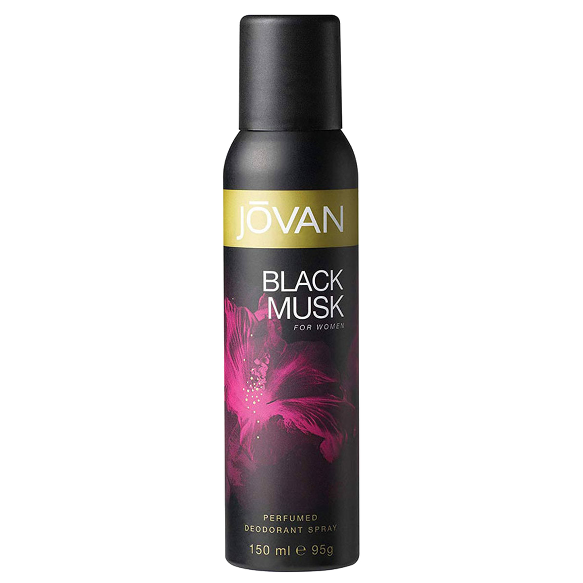 Jovan Black Musk Deodorant Spray 5 oz for Women