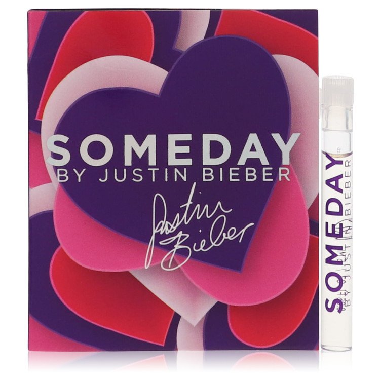 Justin Bieber Someday 0.05 oz fragrance sample vial