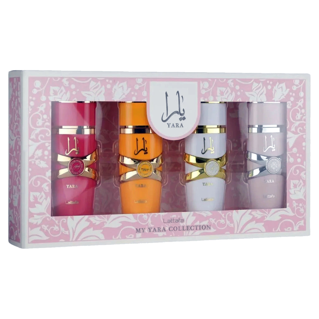 Lattafa My Yara Mini Collection Gift Set - Yara, Yara Candy, Yara Tous, and Yara Moi