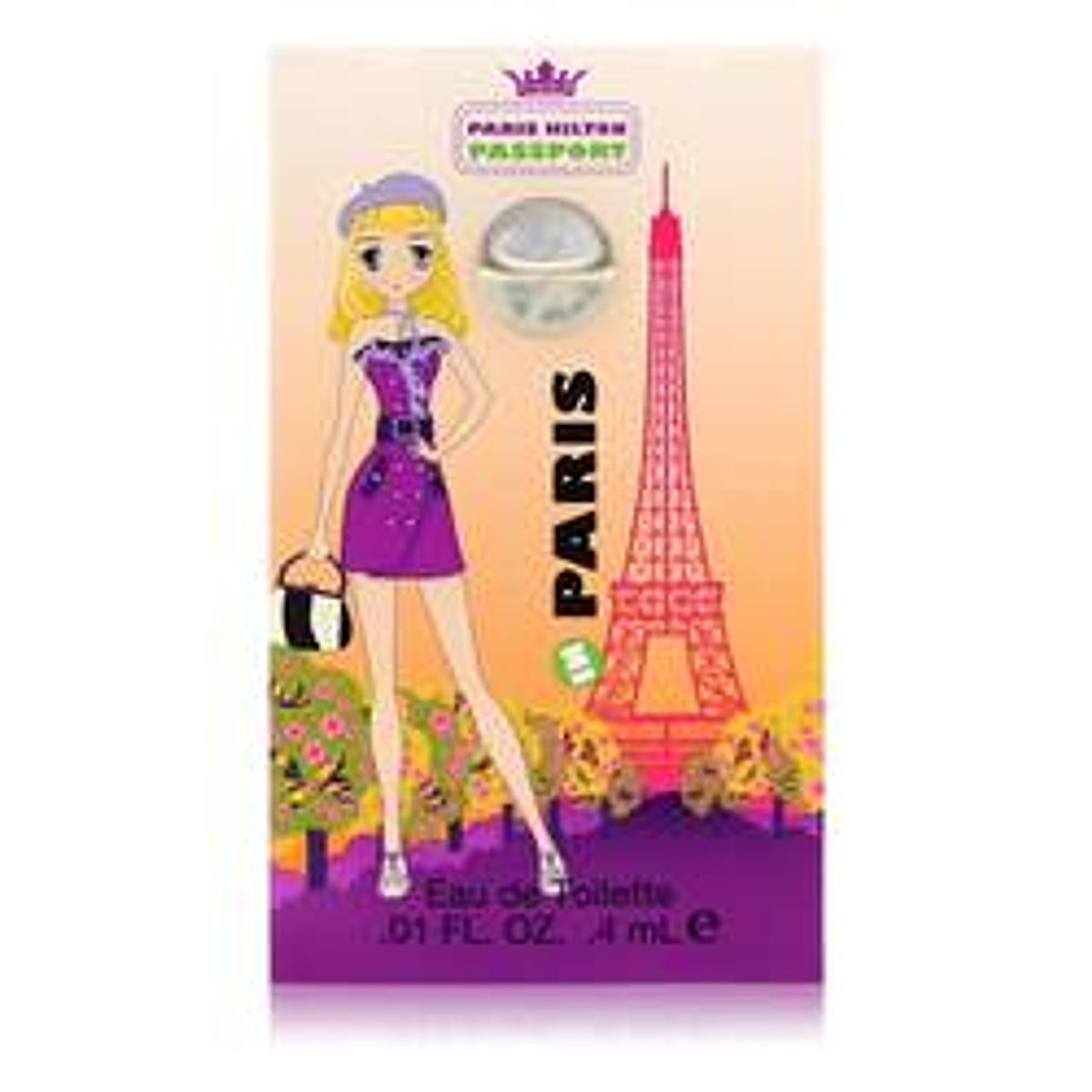 Paris Hilton Passport In Paris 0.01 oz fragrance sample vial