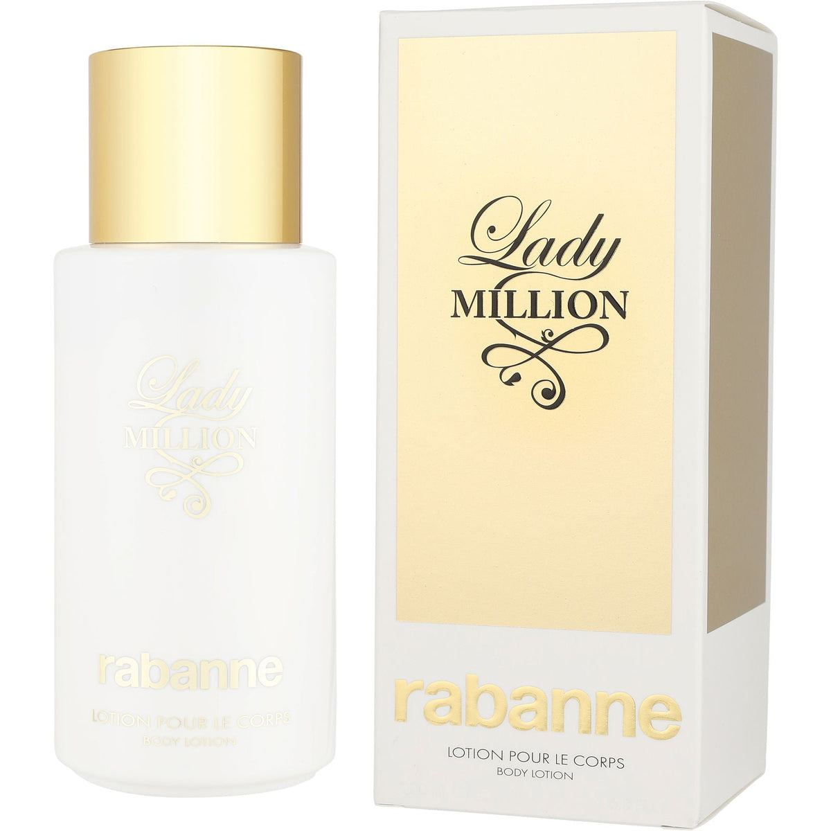 Rabanne Lady Million 6.8 oz body lotion