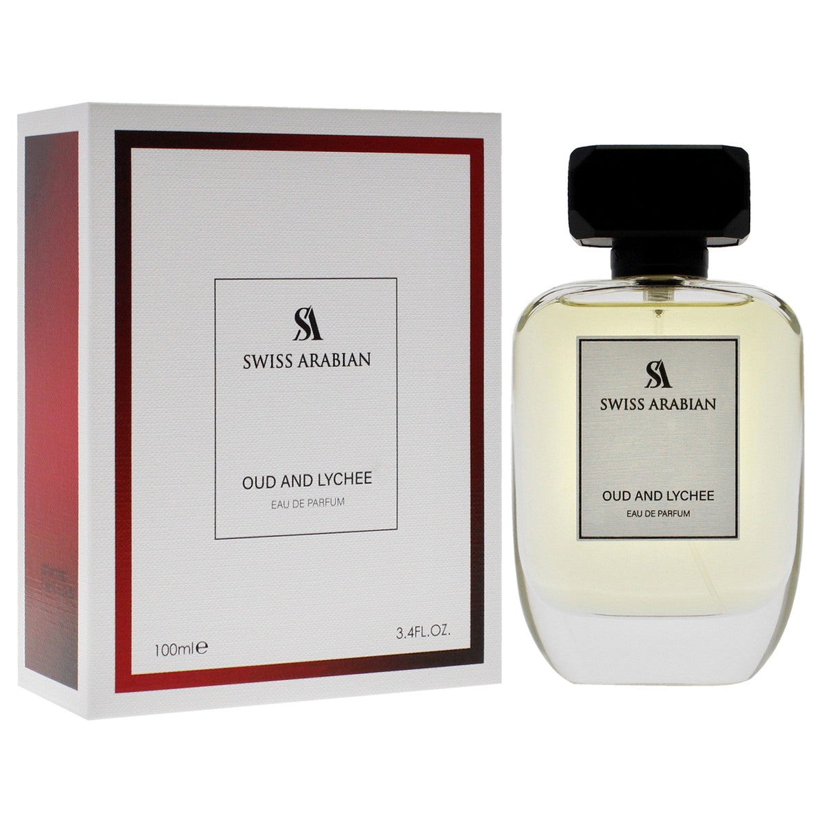 Swiss Arabian Oud and Lychee 3.4 oz Eau de Parfum