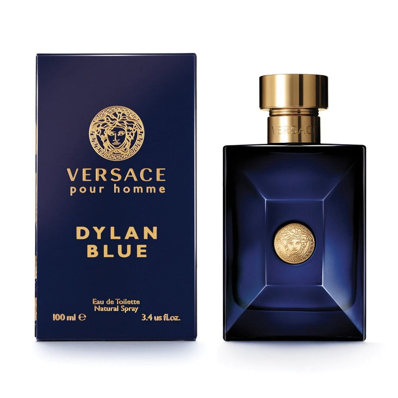 Versace Dylan Blue Pour Homme Eau de Toilette bottle and box