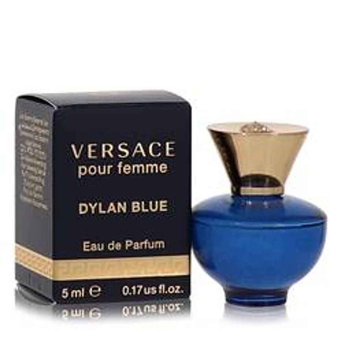 Versace Pour Femme Dylan Blue 0.17 oz mini Eau de Parfum