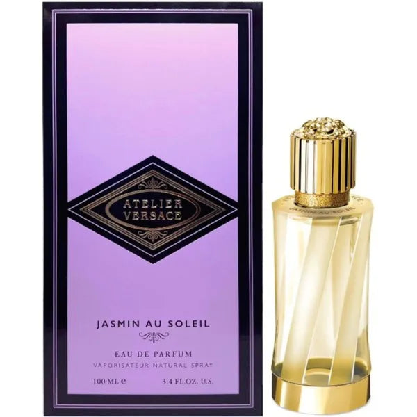 Versace Jasmin Au Soleil Eau de Parfum bottle and box
