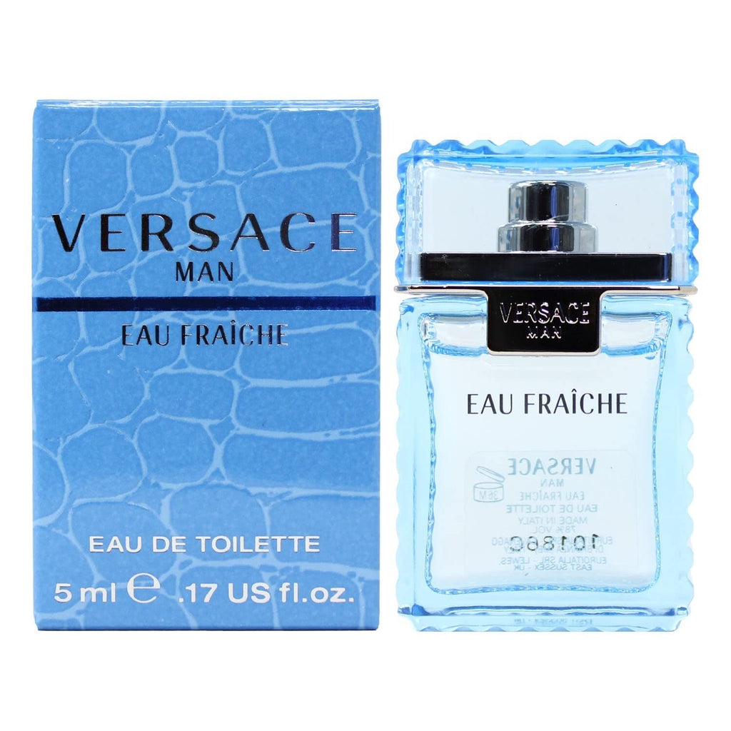 Versace Man Eau Fraiche 0.17 oz mini Eau de Toilette with box