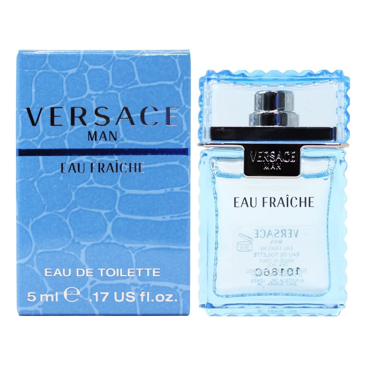 Versace Man Eau Fraiche 0.17 oz mini Eau de Toilette with box