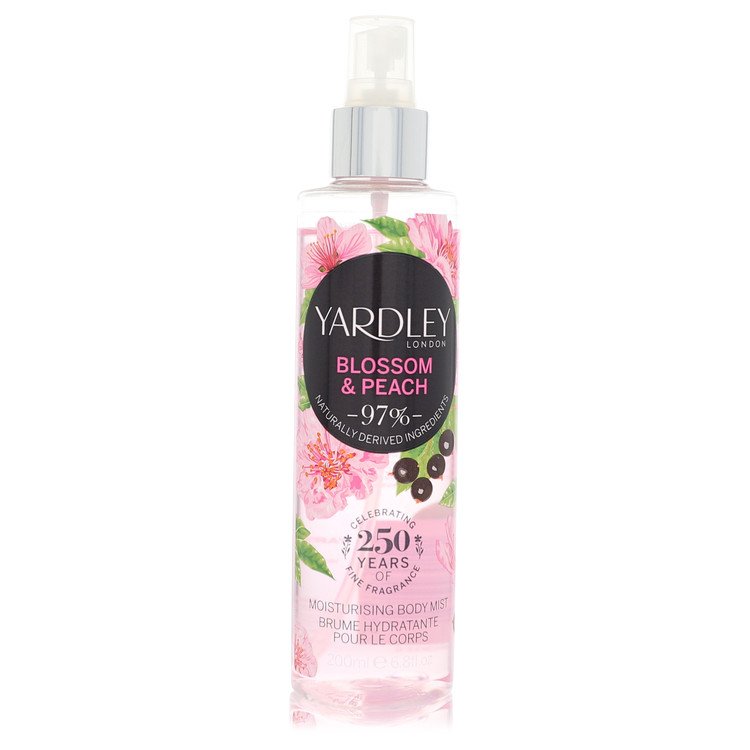 Yardley London Blossom & Peach 6.8 oz moisturizing body mist